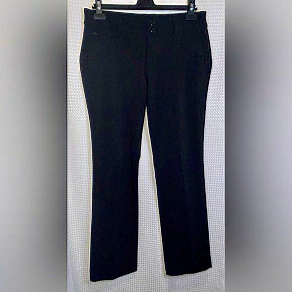 Women’s LOLË‎ black nylon hiking stretchy pants with zipped pockets size 10 - Picture 1 of 14